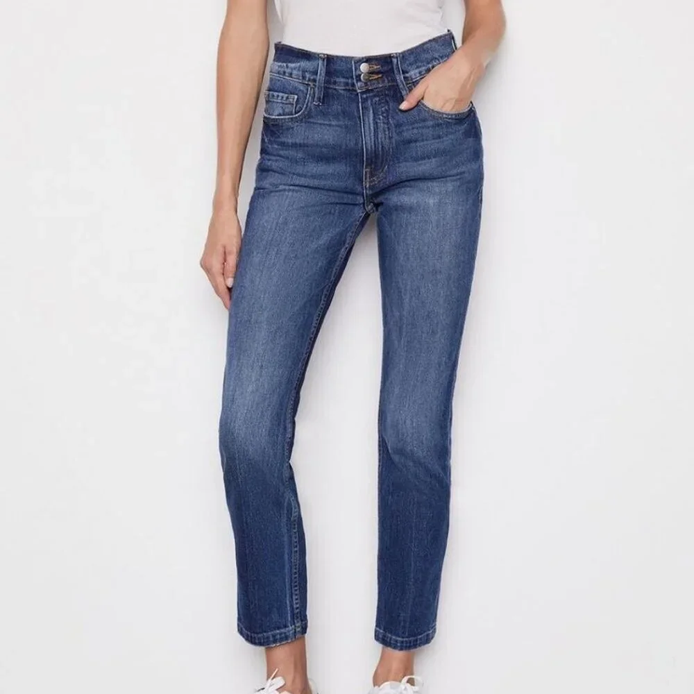 Frame- Le Sylvie Slender Straight - Heritage - Eagle Rock - Size 27 - Picture 2 of 3